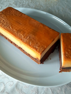Foto di Flan al caramello al cioccolato