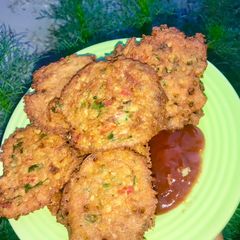 Potato cakes A picture of Potato cakes.