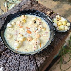 A picture of Makhana kheer.