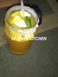 Mint leaf and cucumber drink