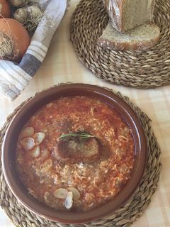 Una foto de Sopas de ajo