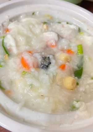 石斑魚蓮子粥 的食譜成品照片