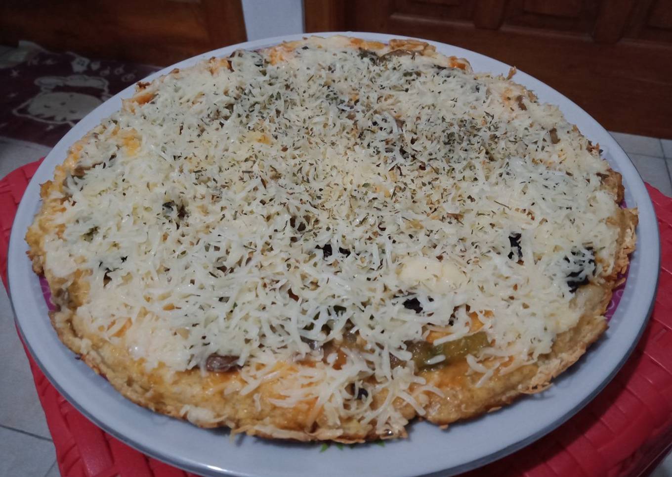 Pizza Roti Tawar Gandum