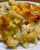Karfiolos-sajtos tészta - Mac & Cheese karfiollal 