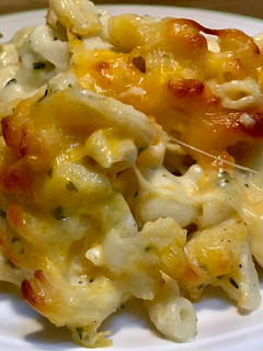 Karfiolos-sajtos tészta - Mac & Cheese karfiollal recept fotója