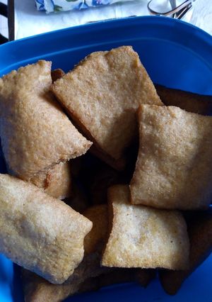 Una foto de Tortas fritas de harina integral