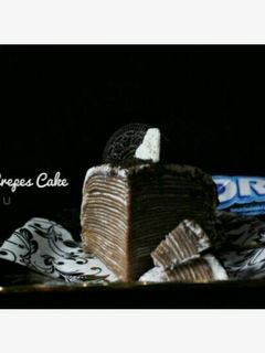 Foto resep Oreo Mille Crepes Cake