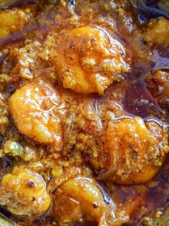 চিংড়ি মাছের ঝাল(Chingri macher jhal recipe in Bengali) রেসিপির প্রধান ছবি