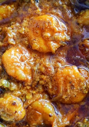 চিংড়ি মাছের ঝাল(Chingri macher jhal recipe in Bengali) রেসিপির প্রধান ছবি
