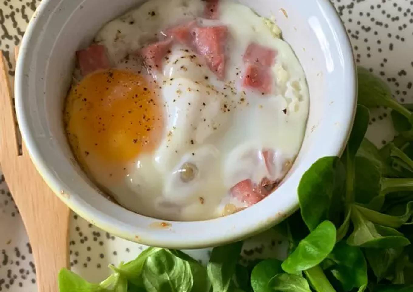 ☆Œuf Cocotte Jambon Tartare©☆