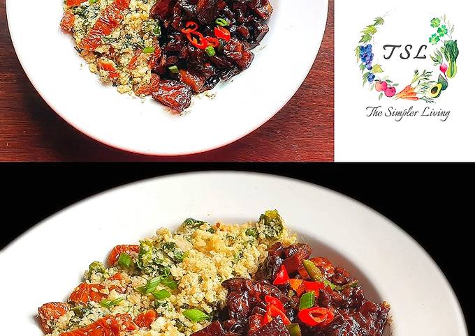 Recipe of Speedy Sizzling Vegan Sisig