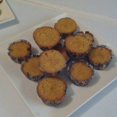 A picture of Paper cup cakes.