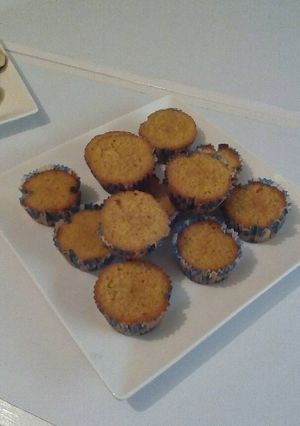 A picture of Paper cup cakes.