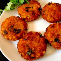 A picture of Fasting Sabudana Cutlets.
