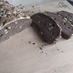 A picture of Seeded Rye Sourdough.
