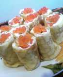 Блины с икрой