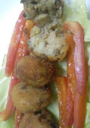 A picture of Japanese potato korokee in ndengu #ndengu contest.