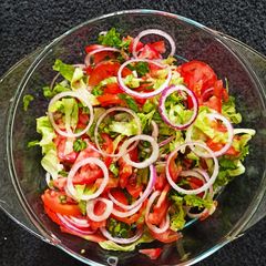 A picture of Lettuce salad.