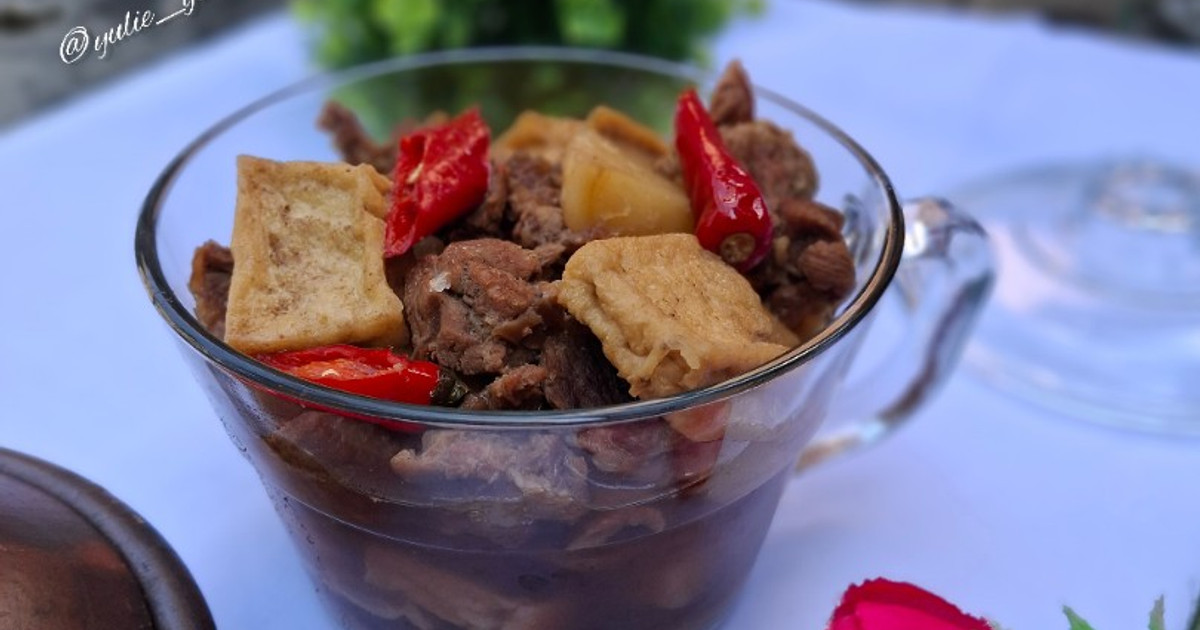 Resep Semur Daging Tahu Kentang Paling Praktis dan Simple