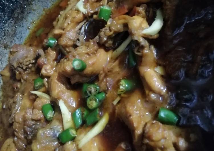 How to Prepare Appetizing Chicken karhai