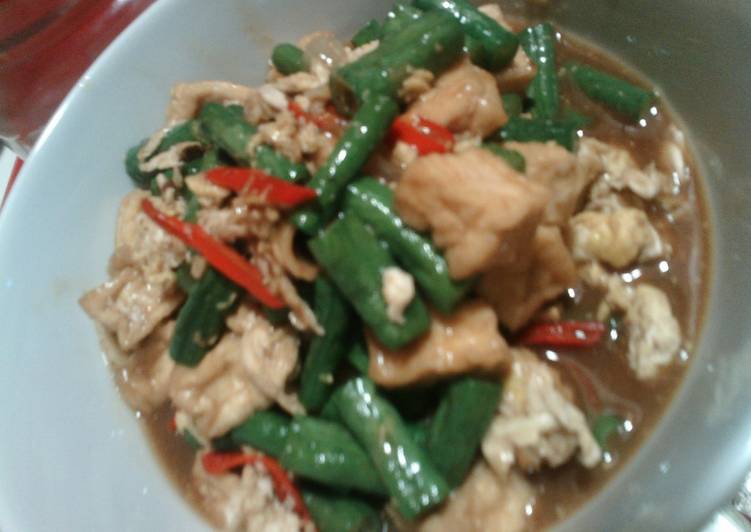 Bumbu memasak Kacang Panjang Orak Arik Telur yang Enak