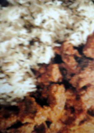 A picture of Lamb rogan josh.