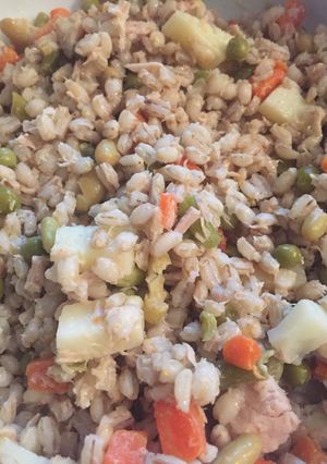 A picture of Spring Orzotto.