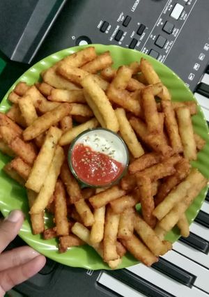 Foto resep Potato cheese stick with oregano