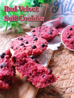 Gambar Red Velvet Soft Cookies