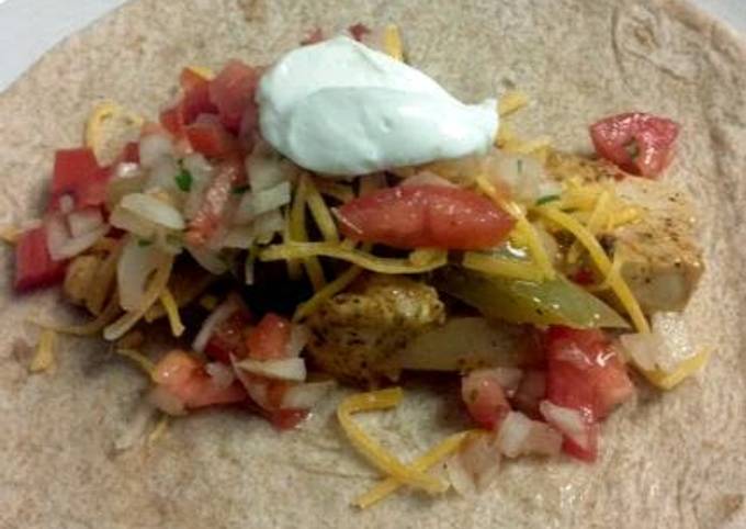 Step-by-Step Guide to Make Authentic Chicken fajitas for Lunch Recipe