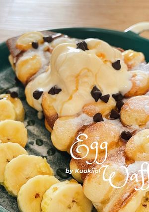 Foto resep [Eps. 23] Egg Waffle 🐣🧇