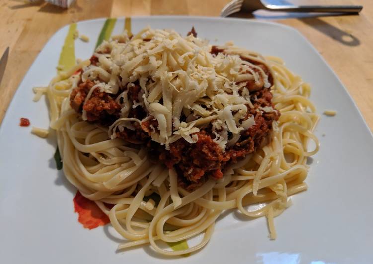 Comment Servir Spaghetti bolognaise végane