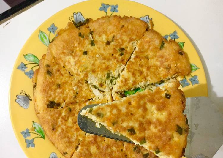 Langkah Mudah untuk Menyiapkan Tofu Omelette / Omelet Tahu yang Bikin Ngiler