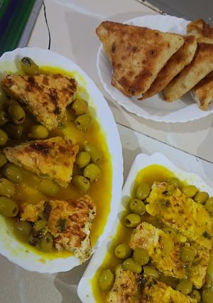 صورة لوصفة طاجين الجبن 🧀🧀