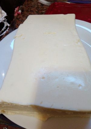 Una foto de Queso Mozzarella falsa
