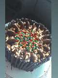 Torta de chocolate para cumpleaños ♡
