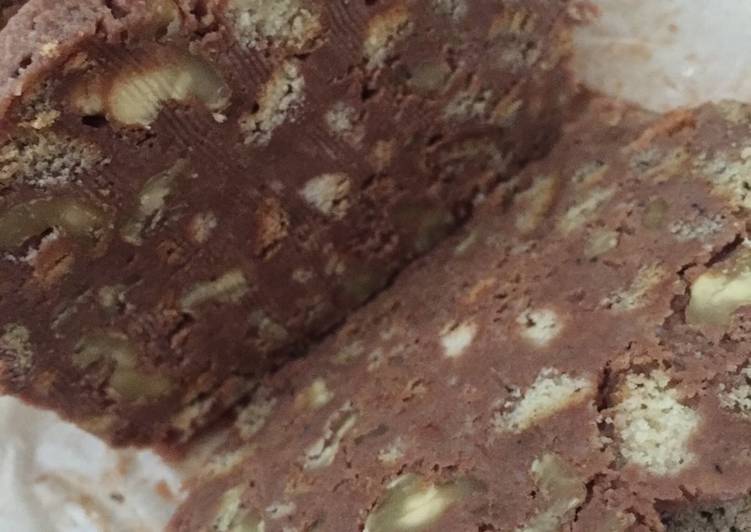 Il mio salame di cioccolato