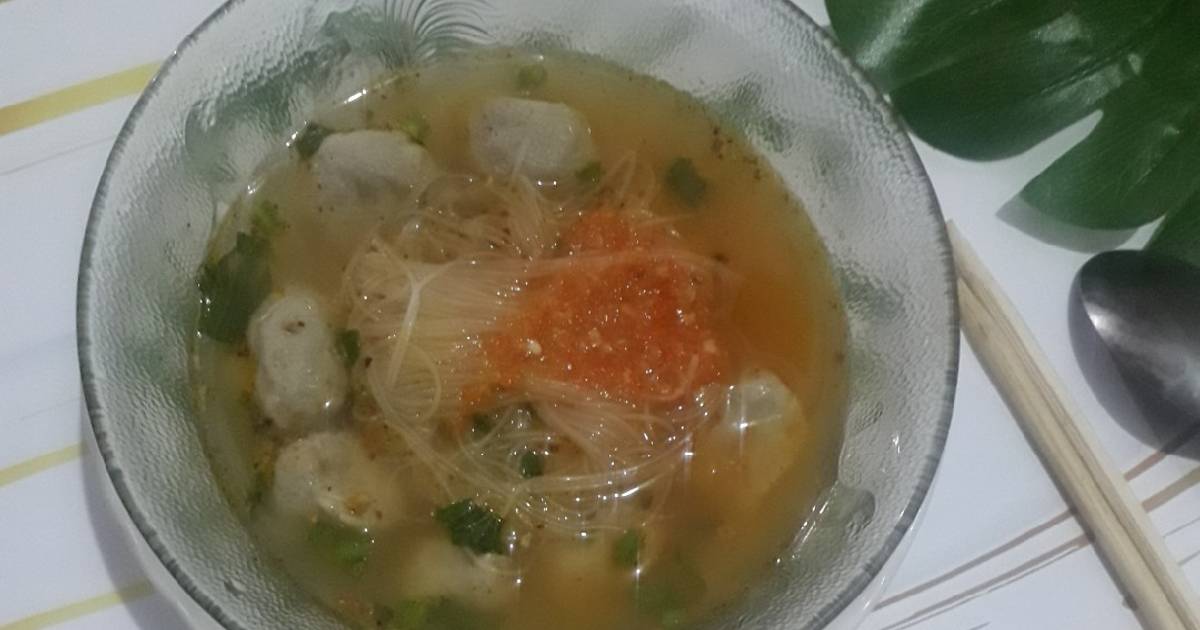 Resep Baso Ikan Tuna Mantap Oleh Ani Brilian Cookpad