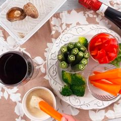 A picture of Irresistible Bagna Cauda with Shiitake Powder.