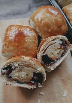 Foto resep Bolen Pisang Keju Coklat