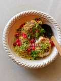 Dahi Vada with Barley flour and Dry ginger Powder