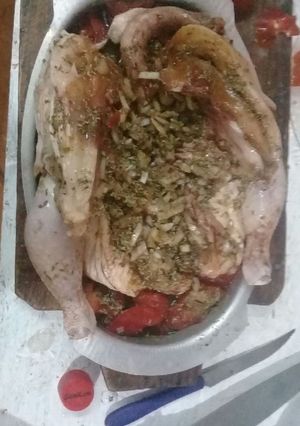Una foto de Chupin de pollo entero... 🐔 Hecho a mi manera 😊