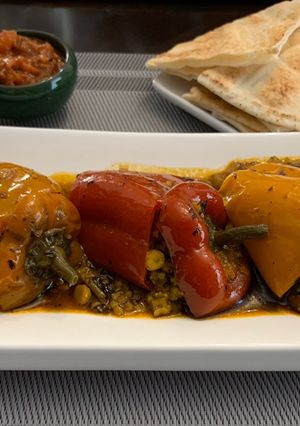 عکسی از دستور دلمه 🍽🍷
