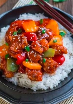 Foto resep Ayam manis pedas