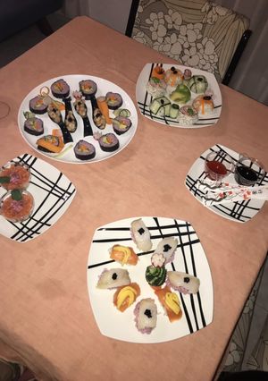 Una foto de Combinado de sushi
