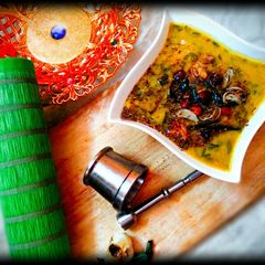 A picture of Hyderabadi Kulfa Kairi Dal.