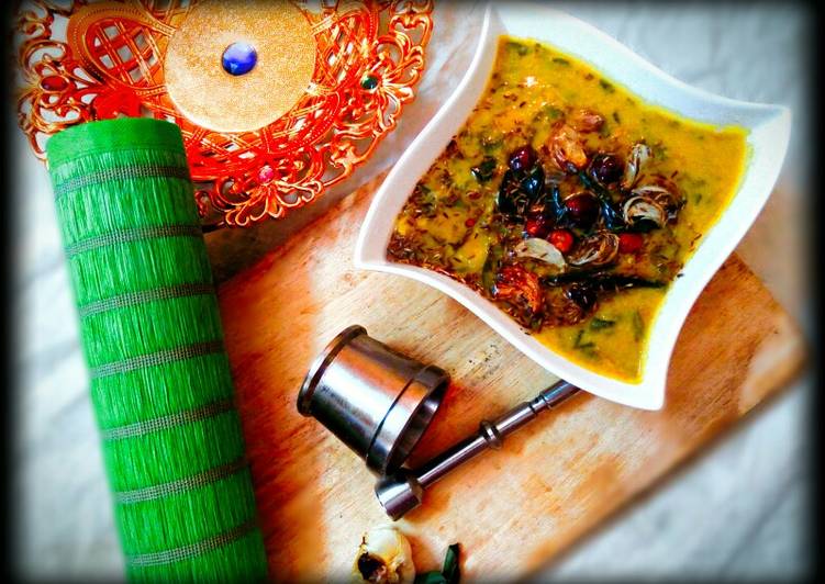 Recipe of Homemade Hyderabadi Kulfa Kairi Dal
