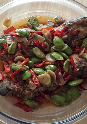 Foto resep Ikan Peda + Pete Masak Asam