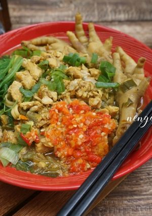 Foto resep Mie Ayam Ceker