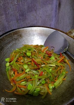 Foto resep Tumis labu siam,pete,wortel